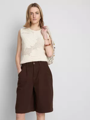 Bermudas de algodón de The Edit