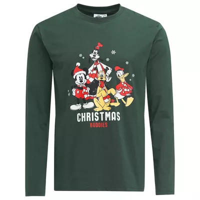 Micky Maus Weihnachtslangarmshirt