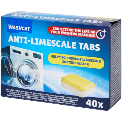 Tablety na odvápnění pračky Washcat