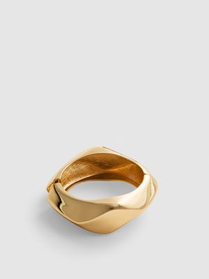 Pulsera esculpida con bisagra By Coleen