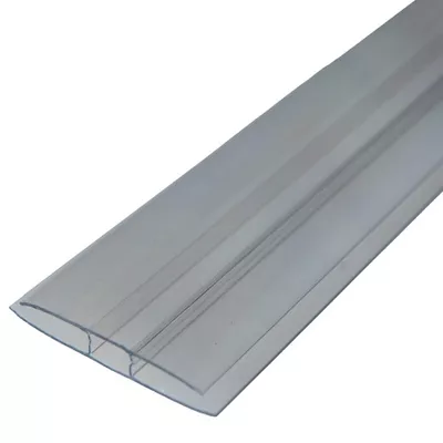 PERFIL UNION H POLICARBONATO 2M 4MM/6MM