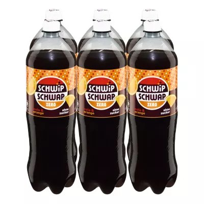 Schwip Schwap Cola & Orange Zero 1,25 Liter, 6er Pack