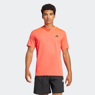 ADIDAS T-shirt ADIDAS uomo palestra regular fit traspirante rossa