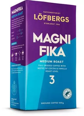 Löfbergs Magnifika Suodatinkahvi 500g Rainforest alliance