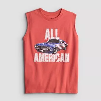 Boys 8-20 Realtree All American Graphic Muscle Tee