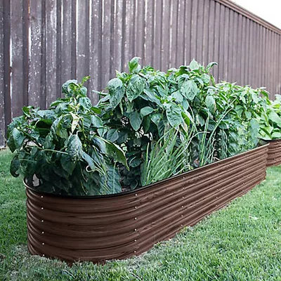 Veikous 9-in-1 Modular Metal Raised Garden Bed Kit, PG0102-07-B