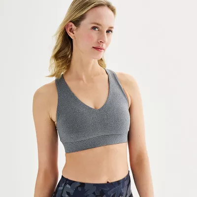 Tek Gear® Ultrastretch Medium-Impact V-Neck Sports Bra
