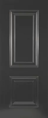 PANEL PUERTA ACORAZADA CARA EXTERIOR ALUMINIO GRIS 2 CUADROS