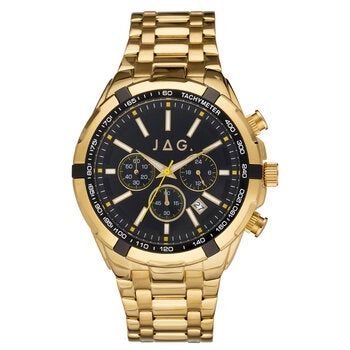 JAG Boss Black Dial Gold Tone Chronograph Men's Watch J2511A