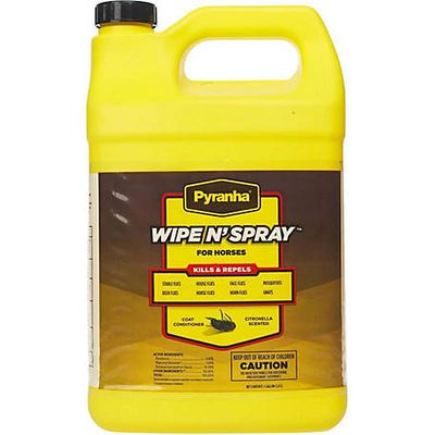 Pyranha Wipe N' Spray Fly Repellent
