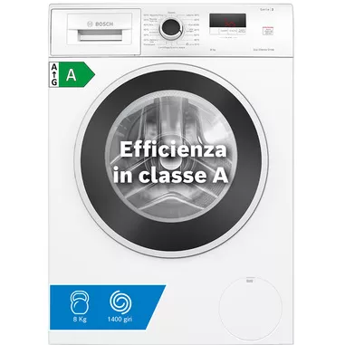Bosch Serie 2 WGE03200IT Lavatrice a carica fronta...