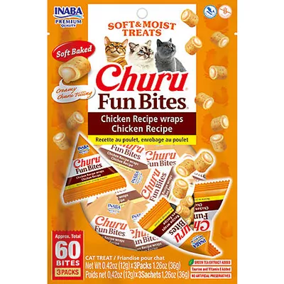 Inaba Churu Fun Bites Chicken Recipe