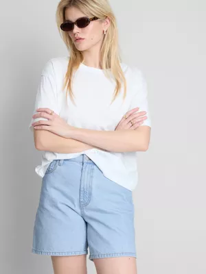Bermudas vaqueras de algodón