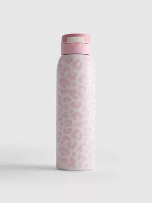Botella de agua estampada