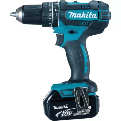 Makita, Slagboremaskine, inkl. batteri,  DHP482SF1J LXT, 18 V