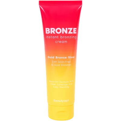 Okamžitý opalovací bronzující krém The Beauty Dept.