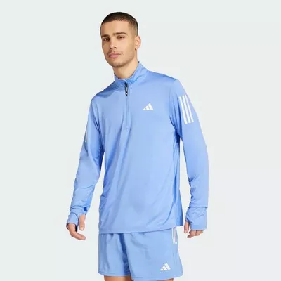 ADIDAS Own the Run Half-Zip Oberteil