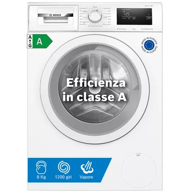 Bosch Serie 4 WAN24008II Lavatrice a carica fronta...