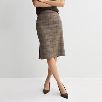 Women's Nine West Pull-On Ponte Pencil Skirt