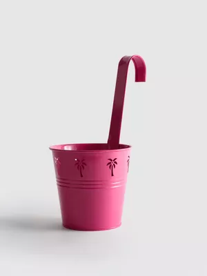 Maceta colgante troquelada