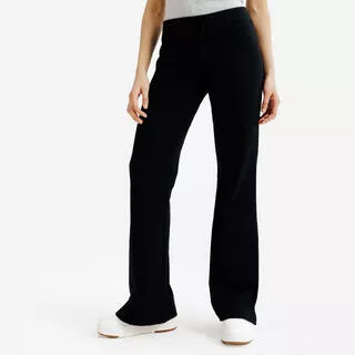 DECATHLON Leggings donna ELEMENTALS flare neri