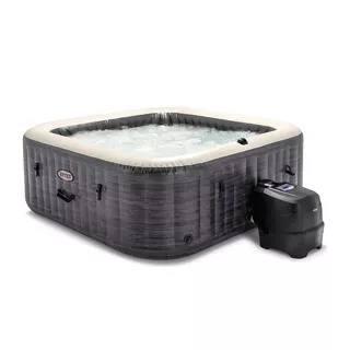 INTEX Intex 28452NP - Idromassaggio Gonfiabile PureSpa Greystone Deluxe, 6 Posti