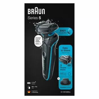 Braun S5 Electric Shaver With Precision Trimmer 51-M1200s