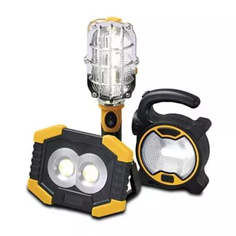 Car and Driver 3 pk Utility Light Set
