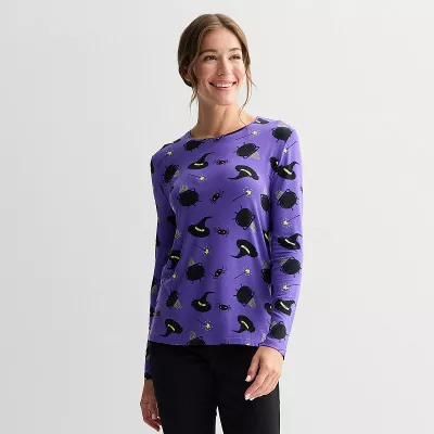 Women's Halloween All-Over Print Long Sleeve Top