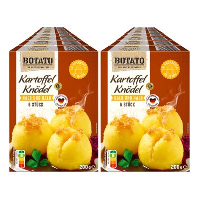 Botato Kartoffelknödel halb & halb 200 g, 14er Pack