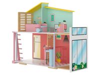 Playtive Drevený domček pre bábiky Fashion