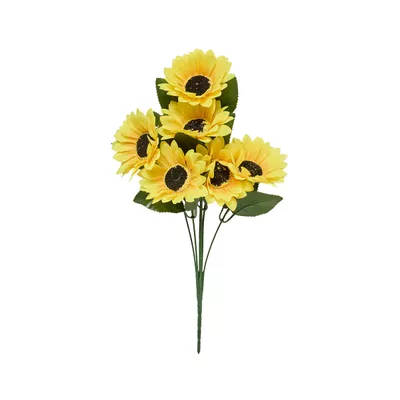 Artificial Daisy Bunch Yellow