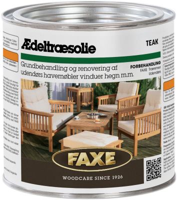 FAXE, Ædeltræsolie, teak, 0,75 L