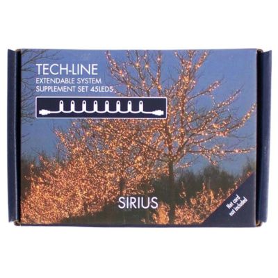 Sirius Tech-Line, Lyskæde, supplering, 4,5 m, 45 LED
