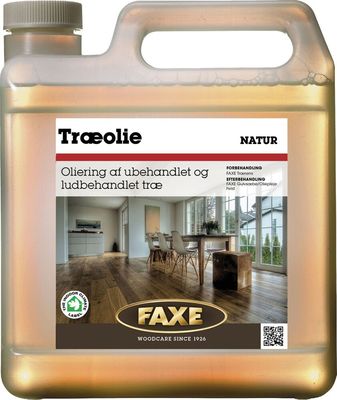 FAXE, Træolie, natur, 1 L