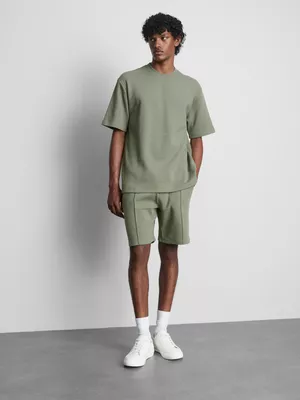 Camiseta de algodón con textura de The Edit