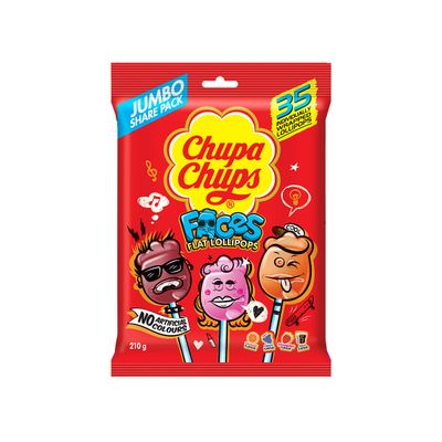 Chupa Chup Faces 35pk