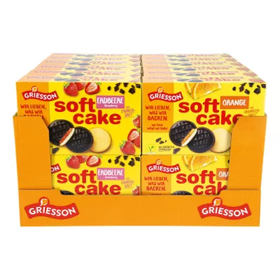 Griesson Soft Cake verschiedene Sorten 300 g, 24er Pack