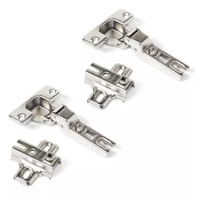 BISAGRA DE CAZOLETA 35MM APERTURA 110º ACODADA 2 UDS