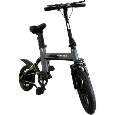 Gorunner, El-cykel, Mini 2.0, koksgrå