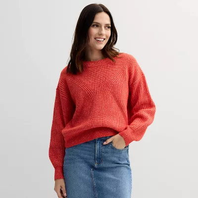 Women's Sonoma Goods For Life® Cozy Crewneck Sweater