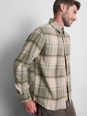 Sobrecamisa abotonada a cuadros