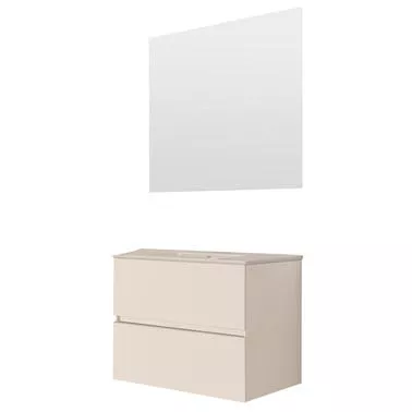 CONJUNTO MUEBLE DE BAÑO CANCUN BLANCO 70X46CM