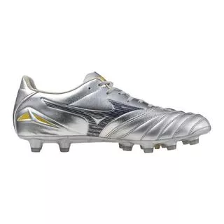 Scarpe calcio adulto Mizuno MORELIA NEO IV PRO argento