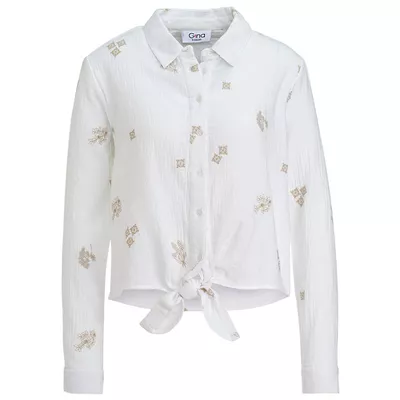 Damen Musselin-Bluse