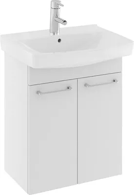 Ifö, Underskab inkl. vask, Spira, 60 cm, mat hvid