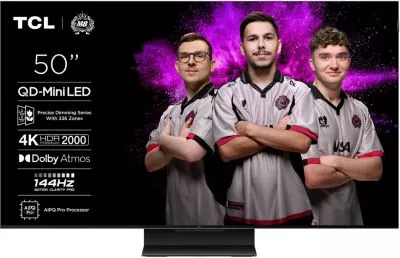 TV Mini Led TCL 50C79K 2025-50 pouces (126cm)