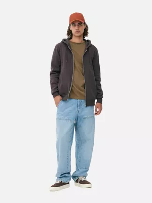 Sudadera con capucha y cremallera