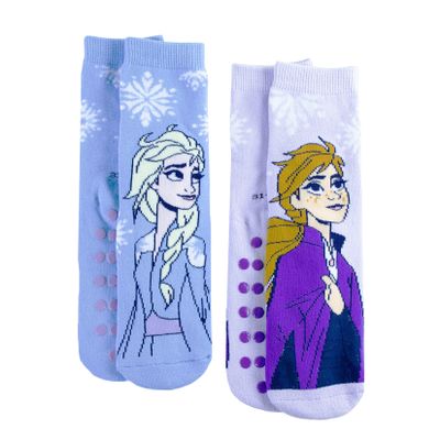 Kinder Lizenz ABS Socken 2er - Frozen - Gr. 31/34 - versch. Lizenzen & Größen