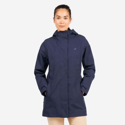 Segeljacke Regenparker Damen wasserdicht 500 marineblau